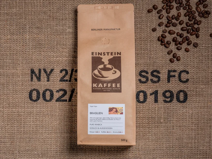 Brasilien Single Origin Verpackung